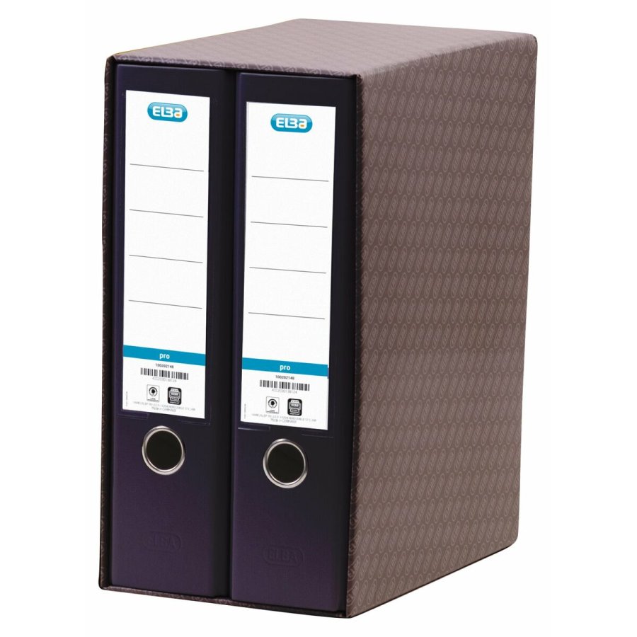 Ringbind Elba 100580054 Sort A4 (2 enheder) #1