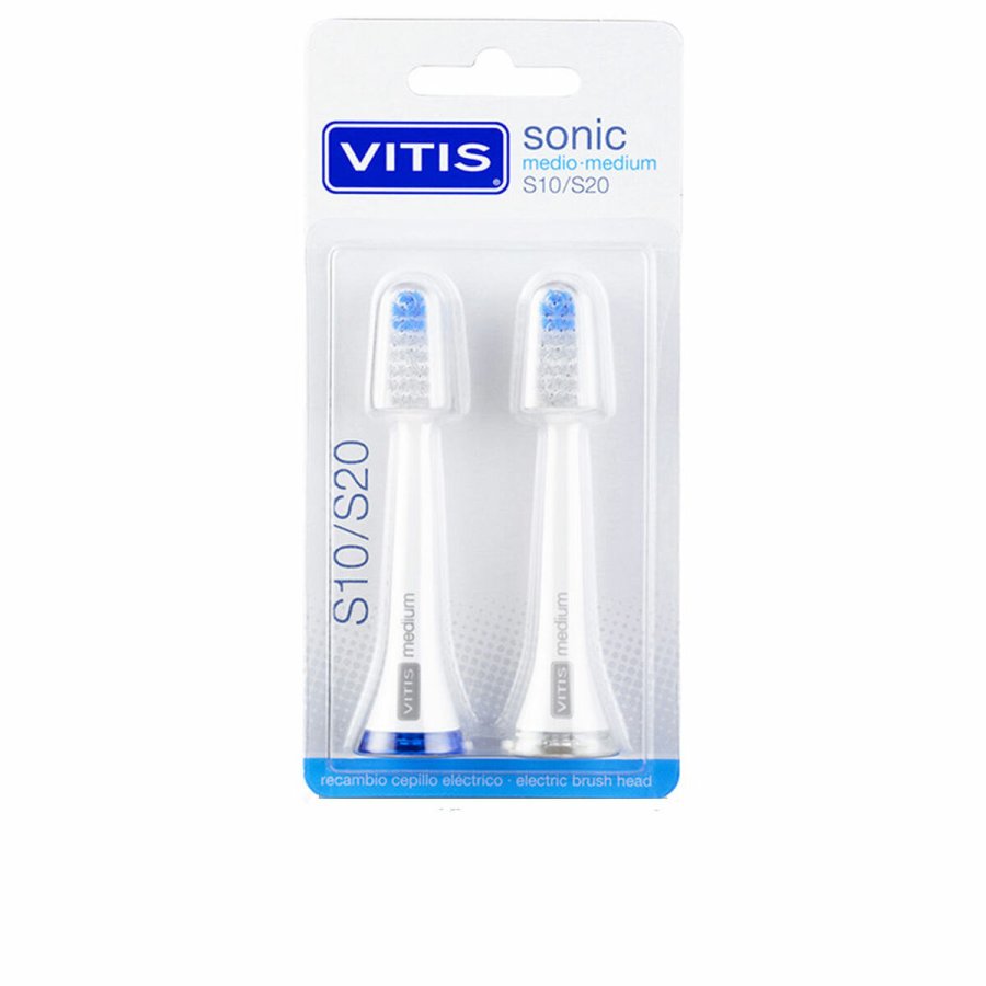 Ekstra til elektrisk tandbrste Vitis Sonic S10/S20 2 enheder #1