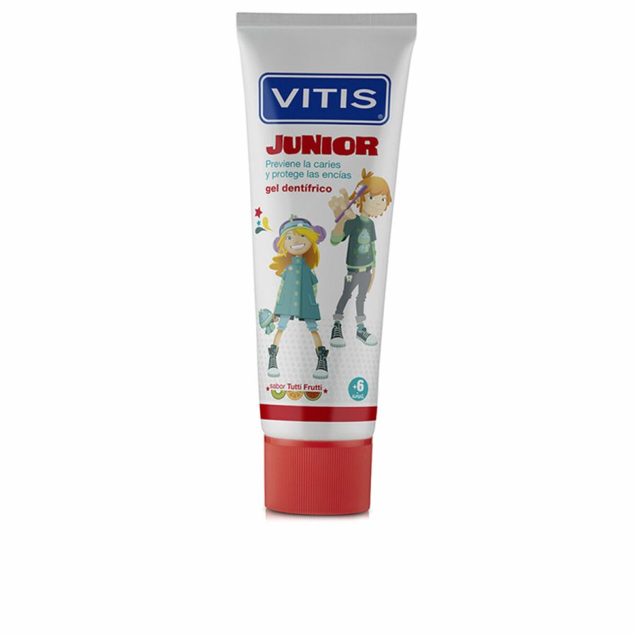 Tandpasta Vitis Junior Frugter 75 ml #1