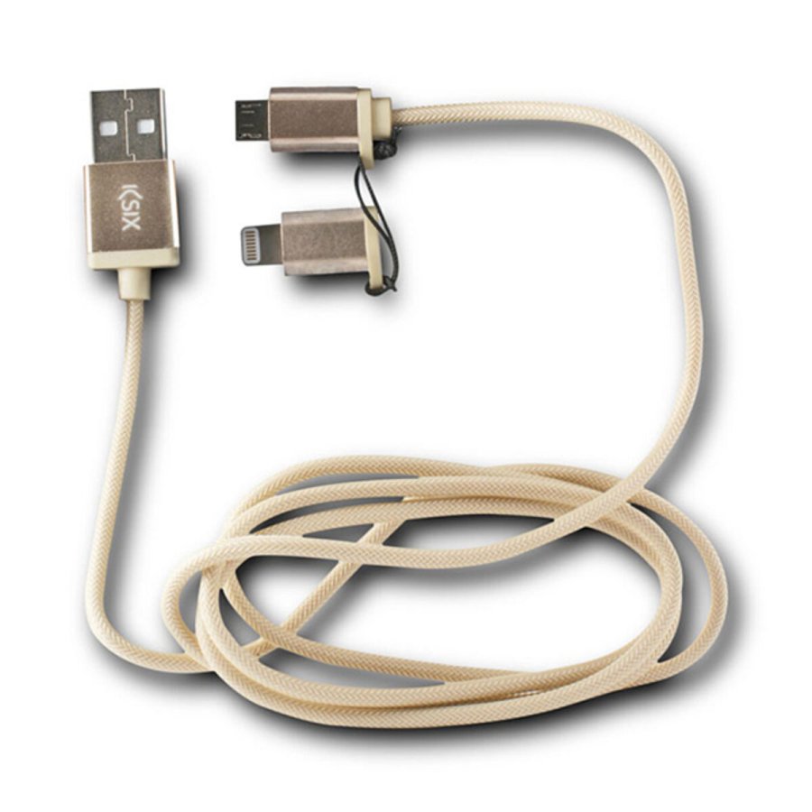 USB-kabel til Micro USB og lys KSIX #3