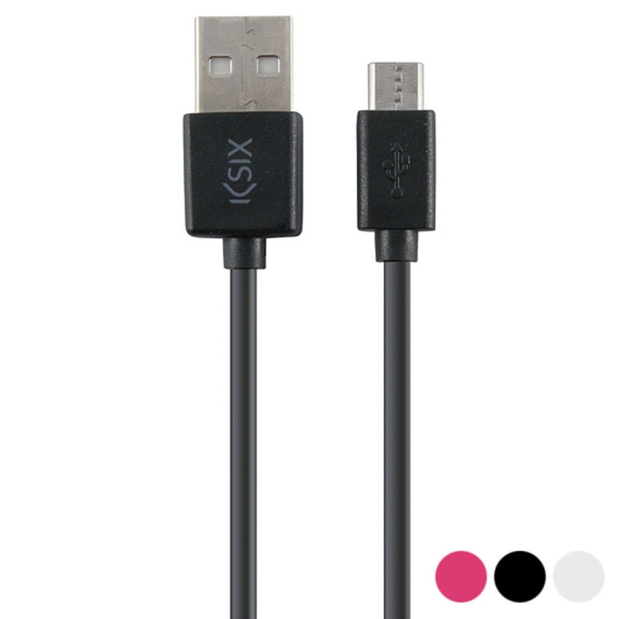 USB-kabel til Micro USB KSIX 1 m #1