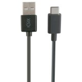USB-C-kabel til USB KSIX 3 m Sort #1