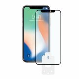 Mobil projektorskrm af hrdet glas Iphone X, Xs KSIX 2.5D Sort #1