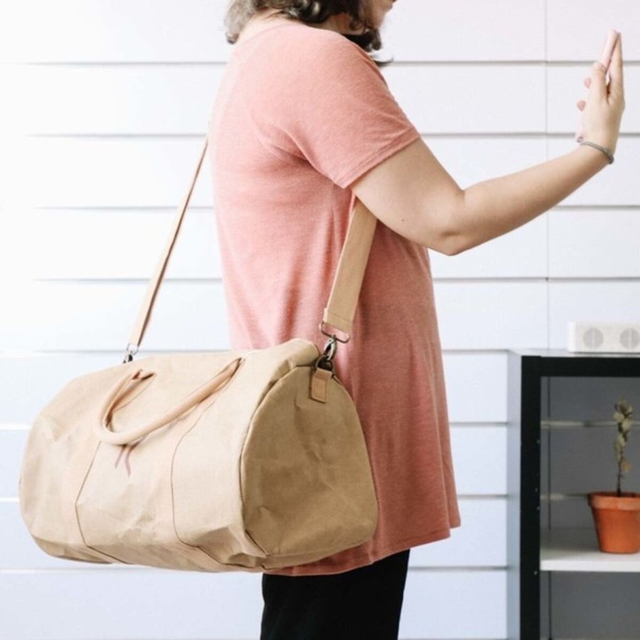 Sportstaske KSIX WeekendBag Brun Eco-friendly kraftpapir #4