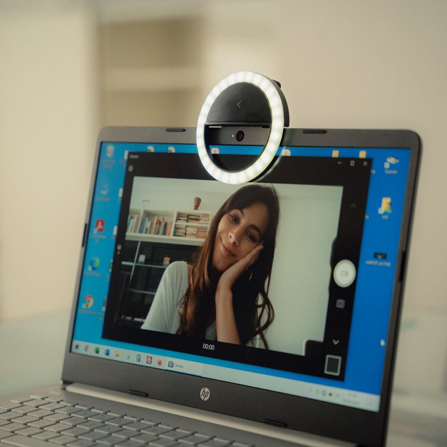 Genopladeligt Selfie Ringlys KSIX TP-8427542116006_BXYOUTBMINI_Vendor 3W #6