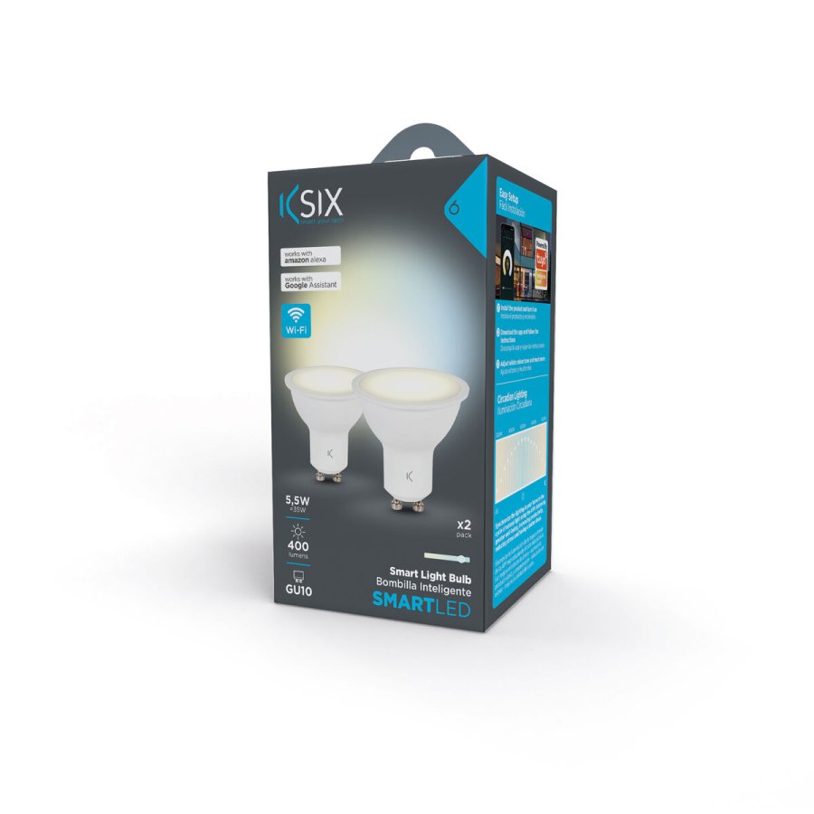 LED-lampe KSIX GU10 5,5 W G #7