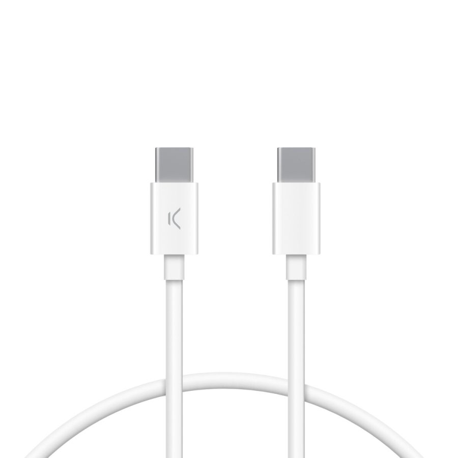 USB-C til USB-C-kabel KSIX BXCUC03SBL #1