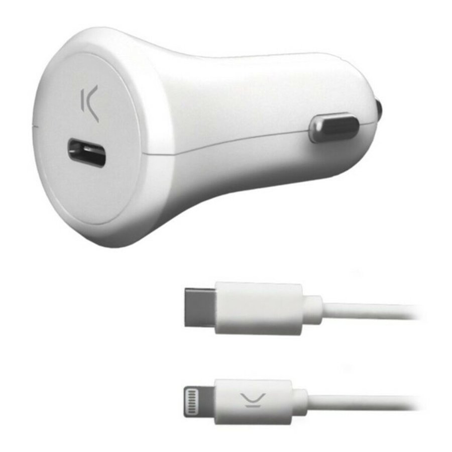 USB biloplader KSIX Apple-compatible 18W #1