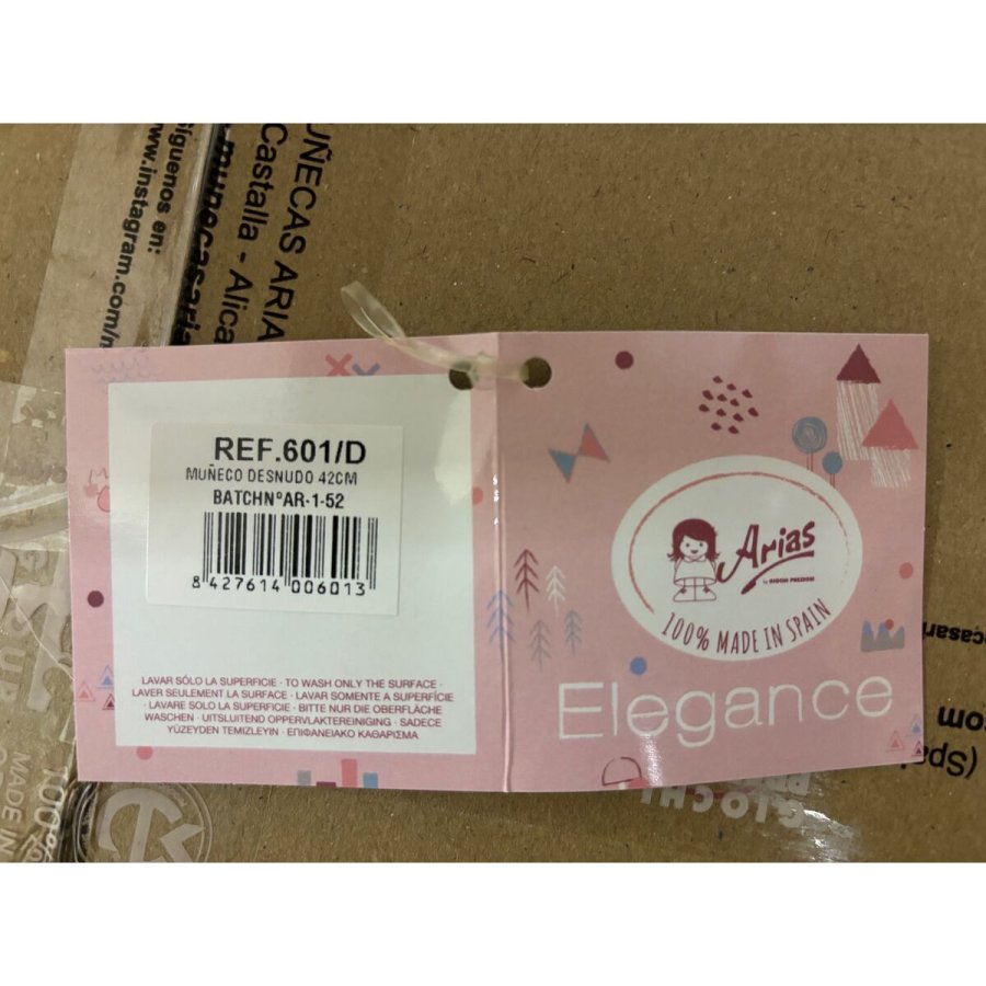 Baby Dukke Arias Zoe 42 cm #3