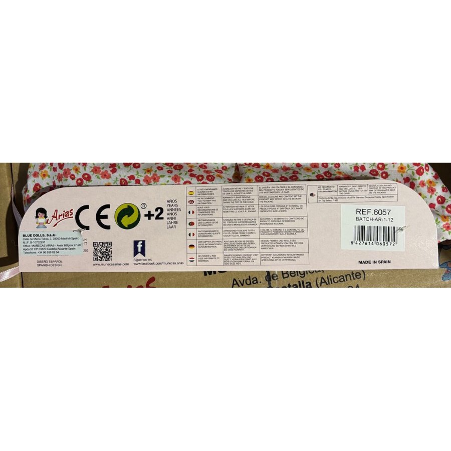 Kjole til dukker Arias Elegance 50 cm #2