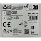 Dukkesko Arias Hvid 45 cm #2