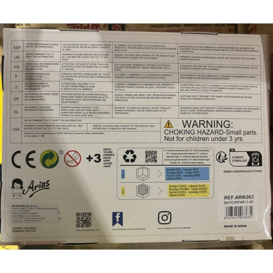 Dukke Tilbeh�r Arias #2