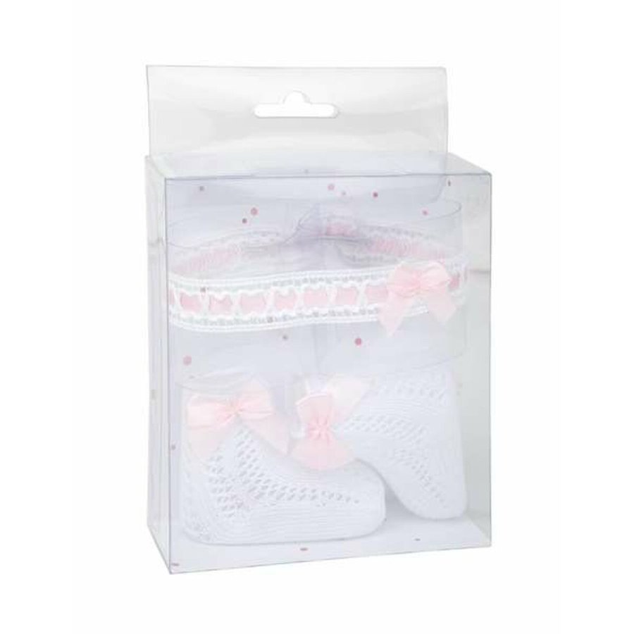 Dukketj Arias Hvid Pink (2 Dele) #1