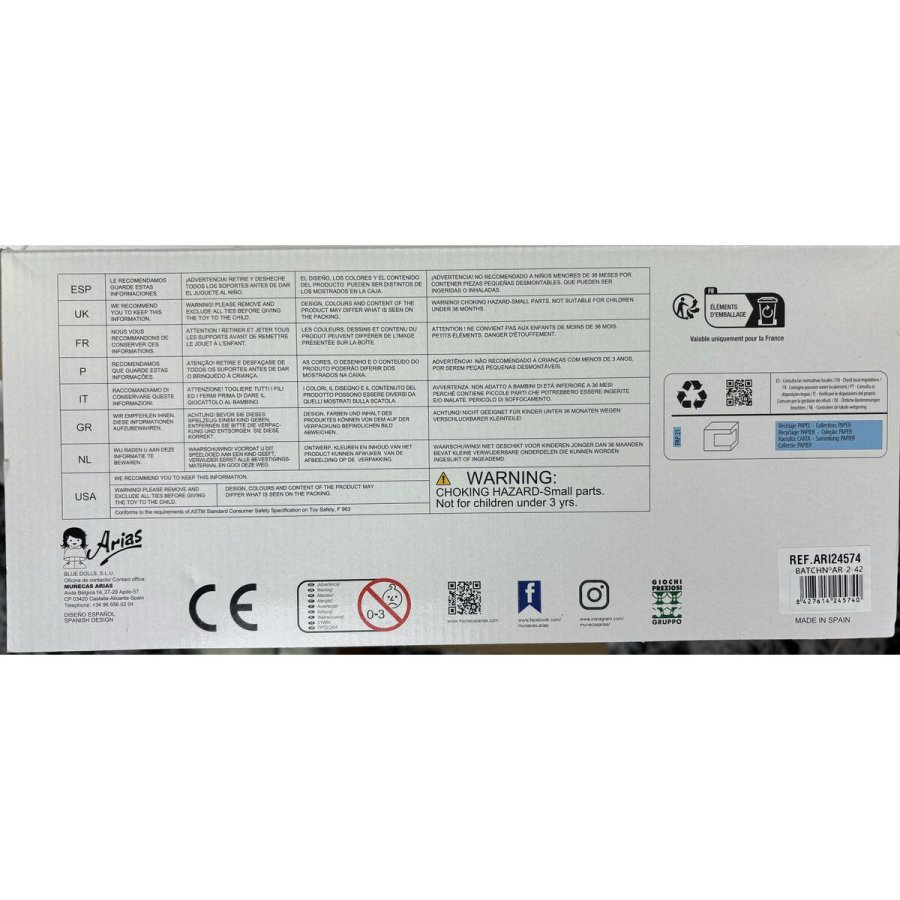 Dukke Arias Carole 105 cm #6