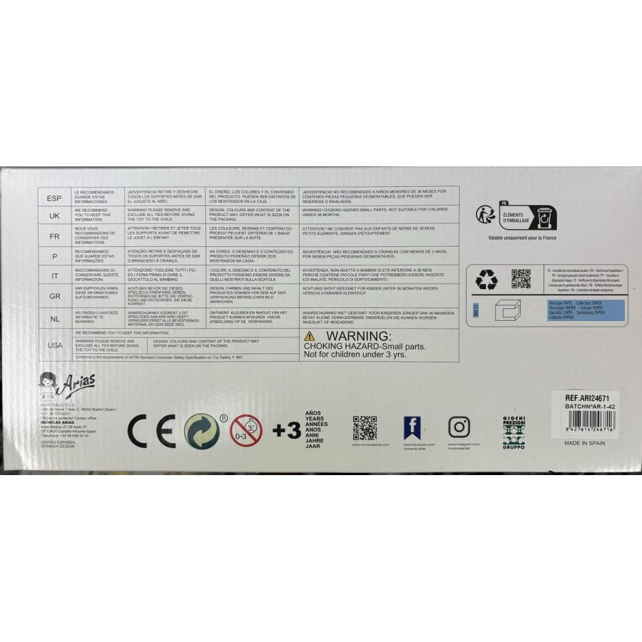 Dukke Arias Lisa 87 cm #2