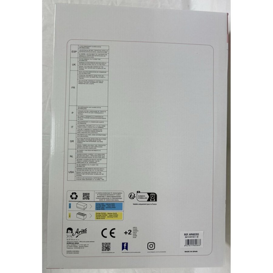 Baby dukke Arias 33 cm #2