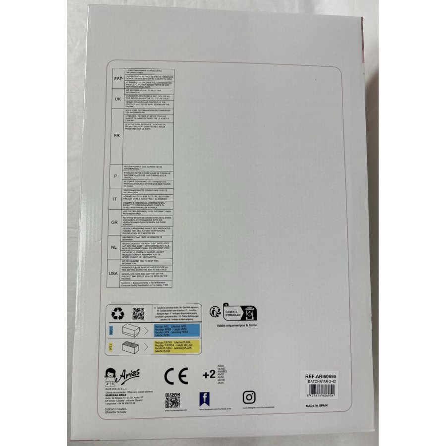 Baby dukke Arias Babis 28 cm #2