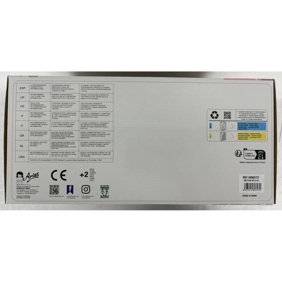 Baby Dukke Arias Elegance 35 cm #2