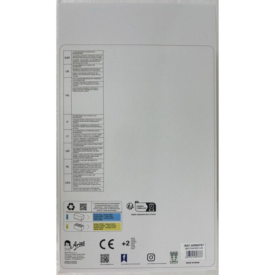 Baby dukke Arias Elgance 30 cm #5