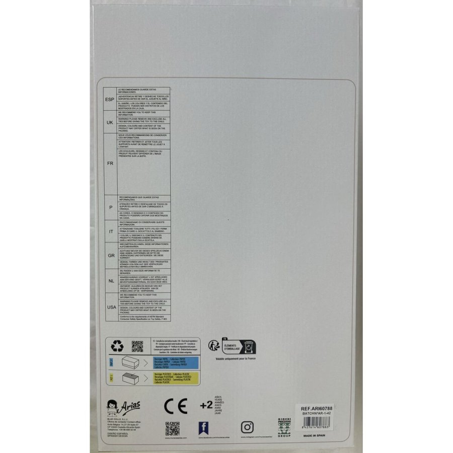 Baby Dukke Arias 30 cm #6