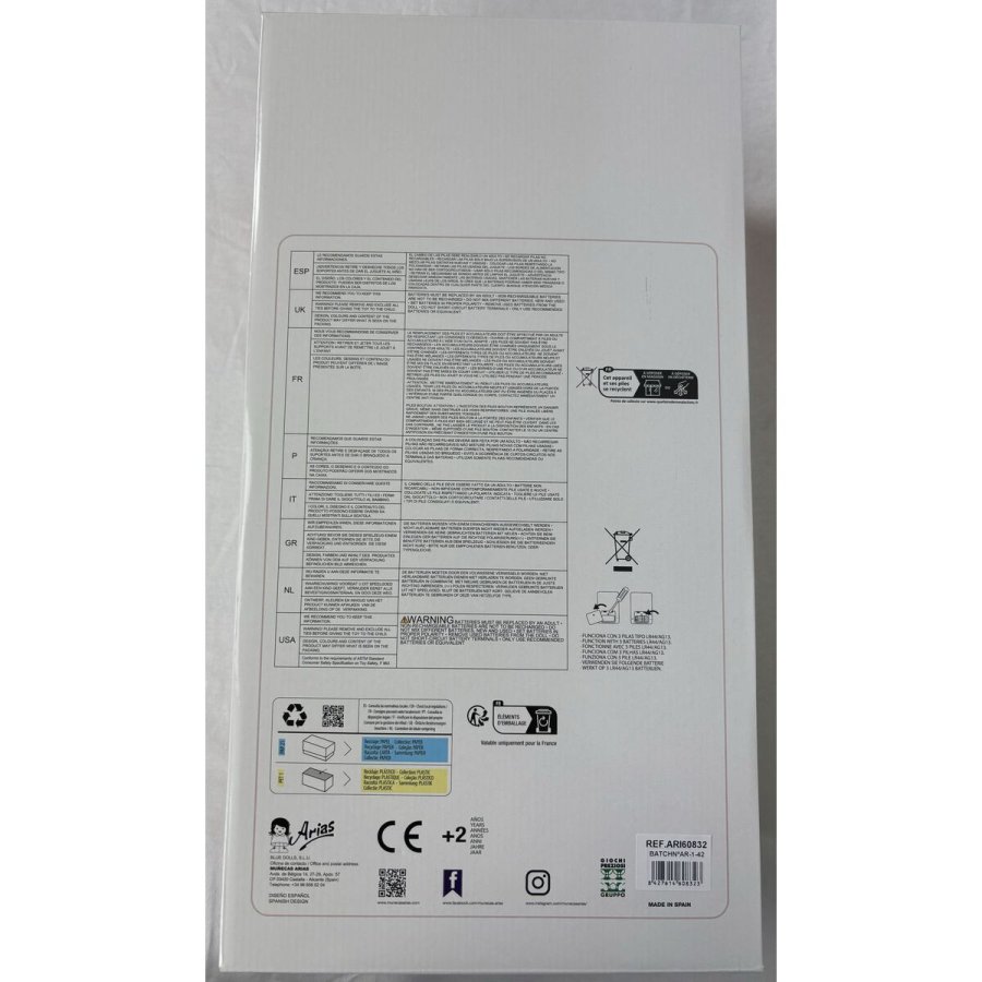 Baby dukke Arias Coral 40 cm #7