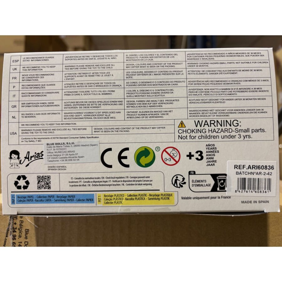 Dukke Arias Elegance Carlota 36 cm #3