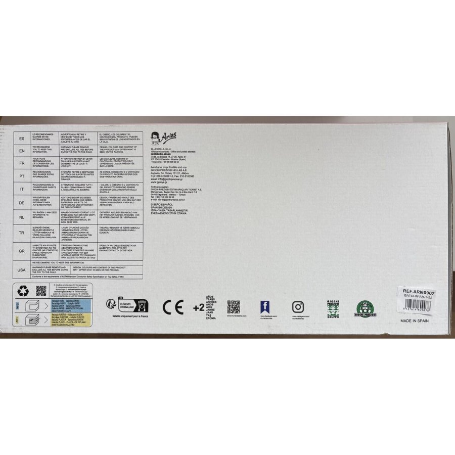 Baby Dukke Arias 40 cm #3