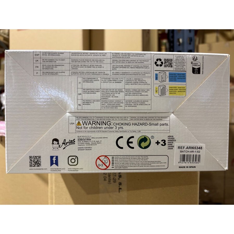 Konfirmationsdukke Blond Arias 42 cm #2