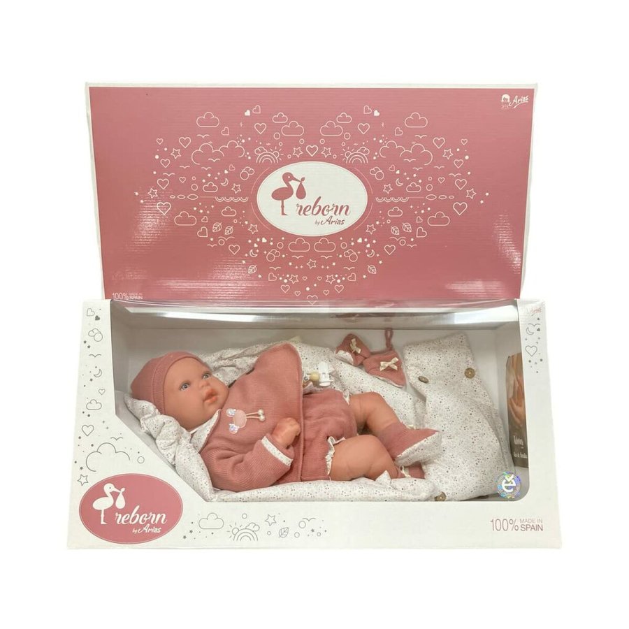 Genf�dte dukker Arias Mia 45 cm Sovepose #1