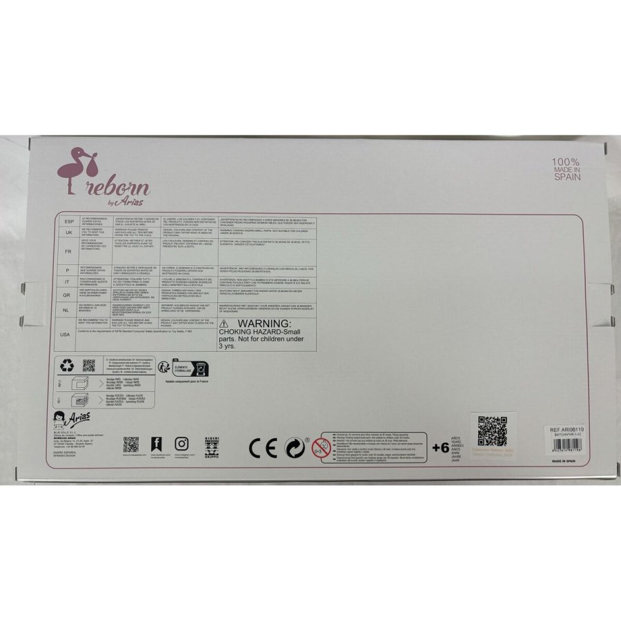 Genfdte dukker Arias Gimena 45 cm #3