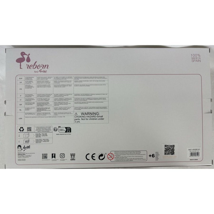 Genf�dte dukker Arias Ian 40 cm #2