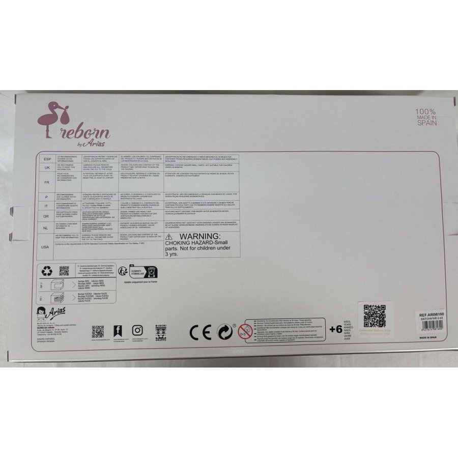 Baby Dukke Arias Sandra 40 cm #2