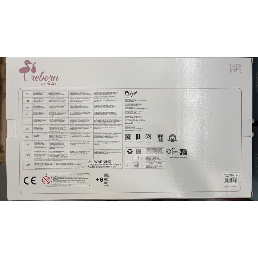 Genfdte dukker Arias Angelica 45 cm #4