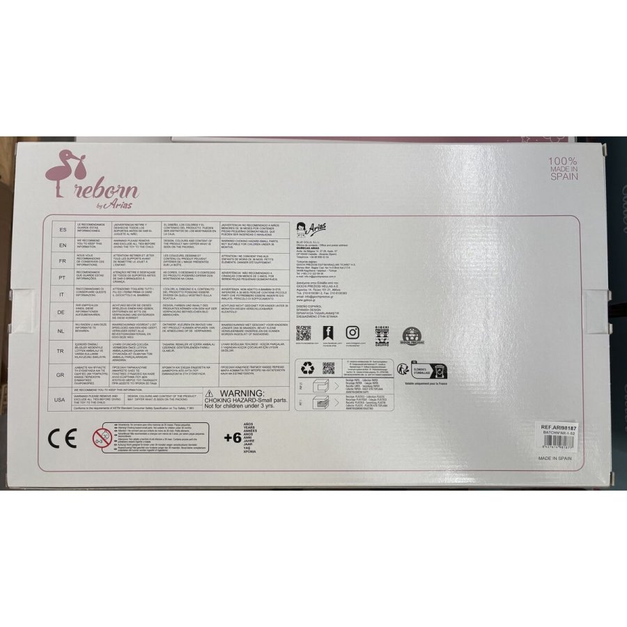 Baby Dukke Arias Olivia #4