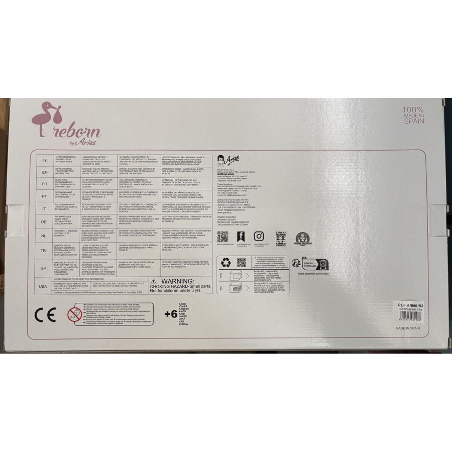 Baby dukke Arias Sasha 45 cm #2