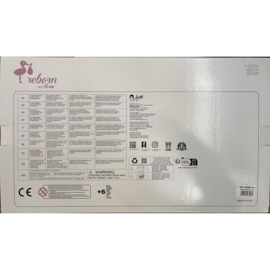 Genfdte dukker Arias Luca 45 cm #3