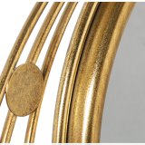 Vgspejl Alexandra House Living Gylden Metal 66 x 3 x 78 cm Cirkulr #11