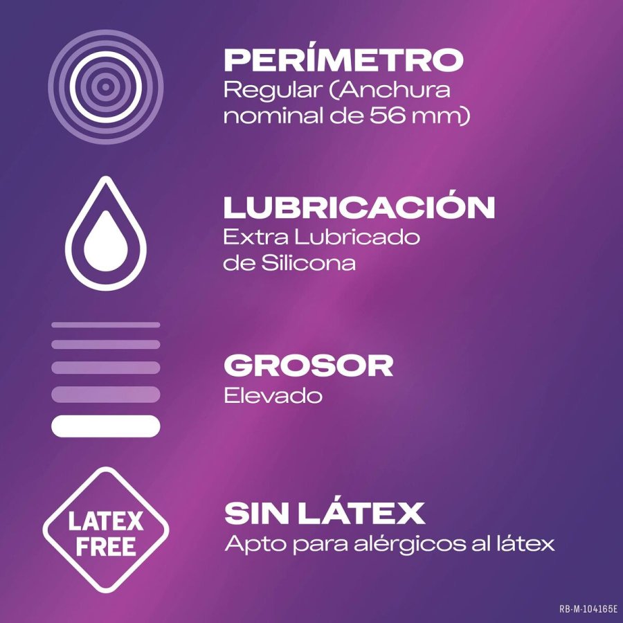 Latex-fri Kondomer Durex Sin Latex 12 enheder #3
