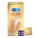 Kondomer Durex Real Feel Latex-fri (12 uds) #1