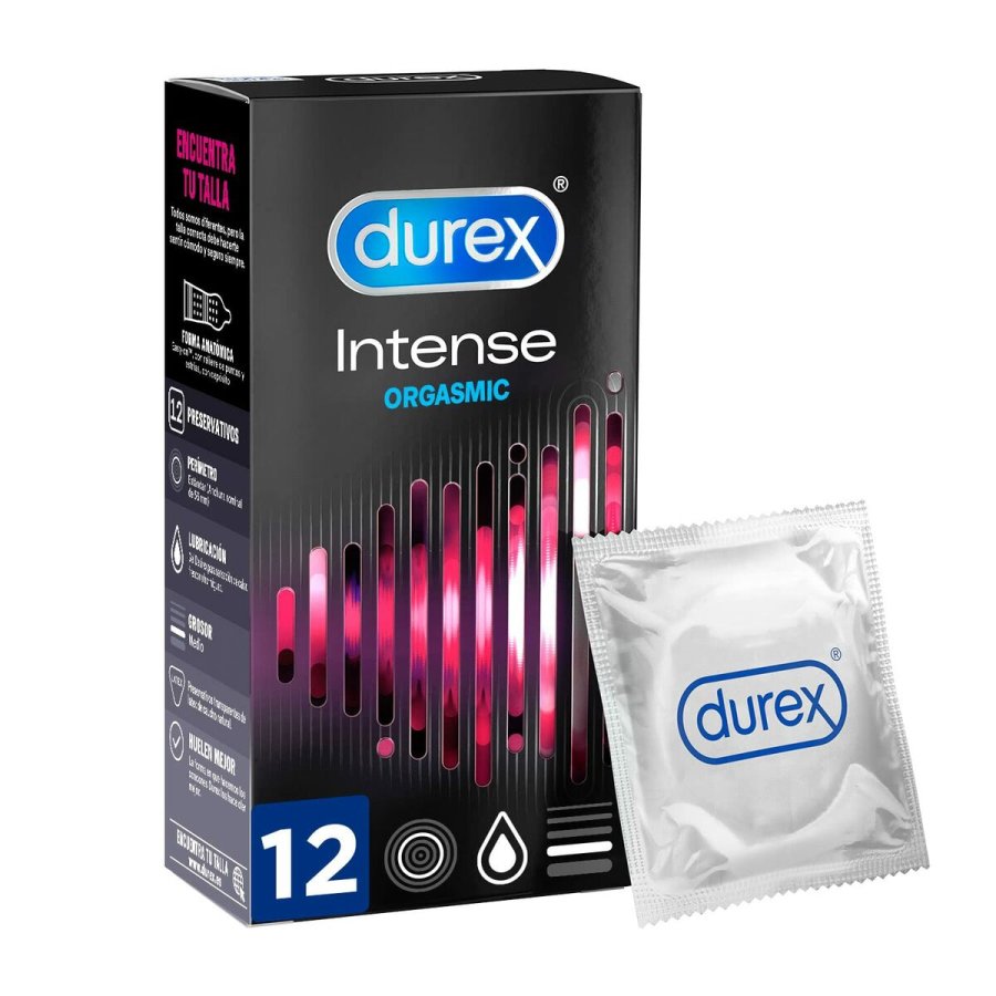 Kondomer Durex Intense Orgasmic 12 enheder #1