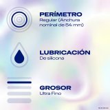 Usynlige, ekstra Sensitivo Kondomer Durex 24 enheder #5