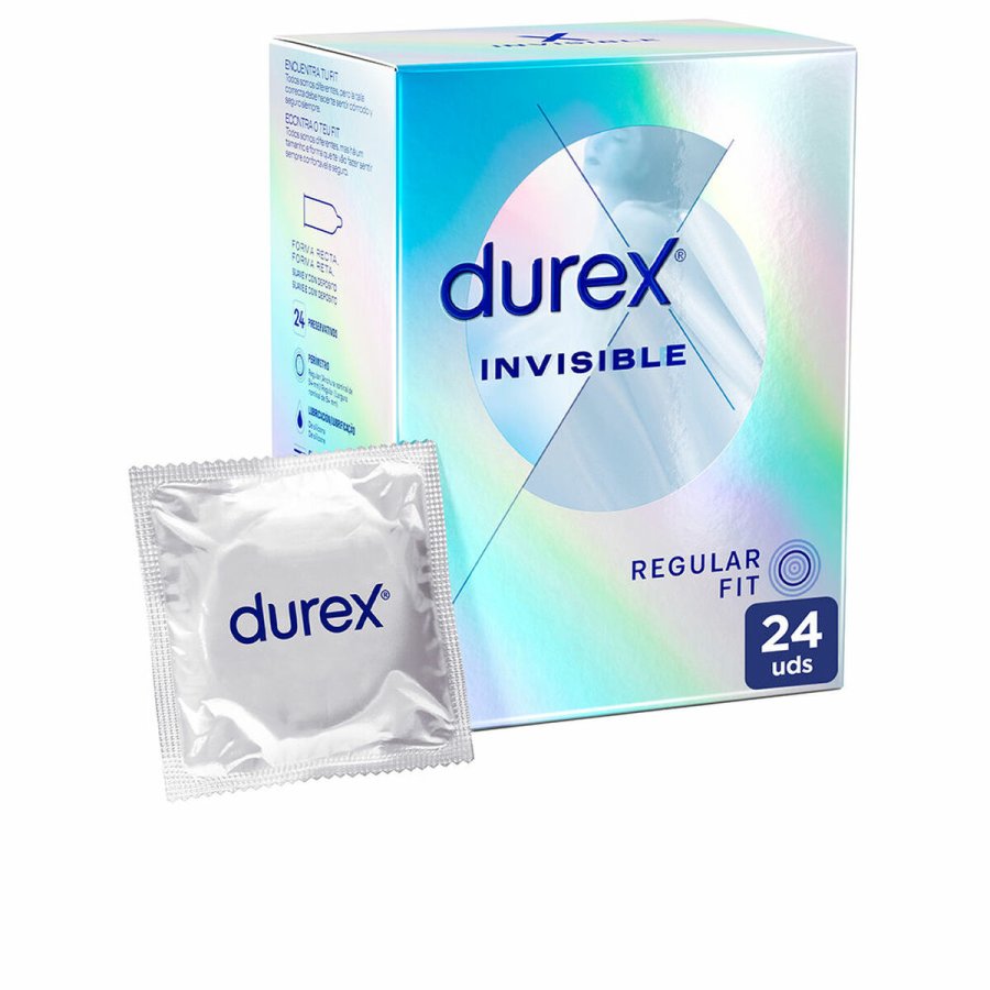 Usynlige, ekstra Sensitivo Kondomer Durex 24 enheder #1