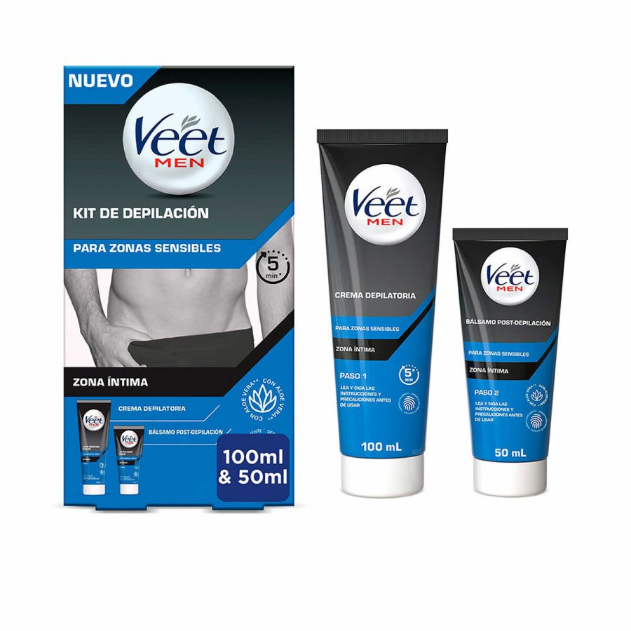 St til barbering Veet Men Hrfjerning 2 Dele #1