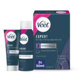 St til barbering Veet Expert Hrfjerning Bikinilinie/intime omrder 2 Dele #1