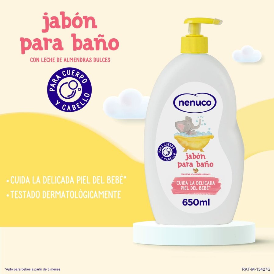Fugtgivende Sbe Nenuco BAO HIDRATANTE 650 ml #3