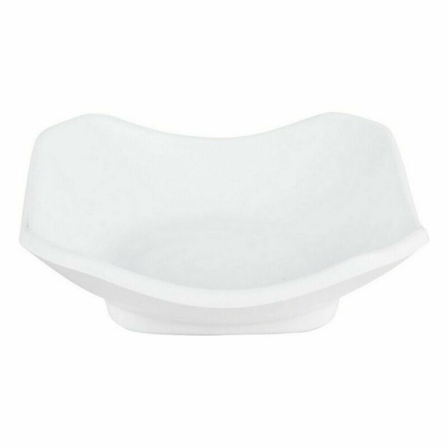 St til Smagsprver Viejo Valle Troya Hvid Melamin Firkantet 11 x 11 x 3,5 cm (24 enheder) #4