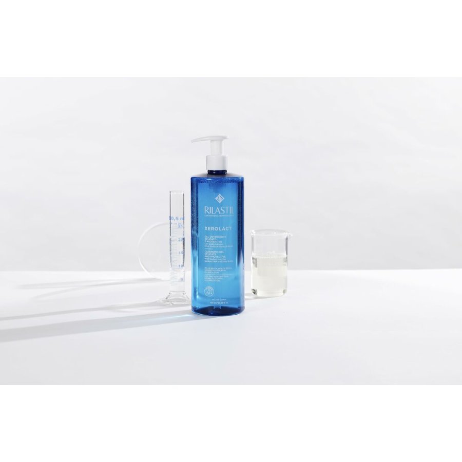 Ansigtsrens i gel-form Rilastil XEROLACT 750 ml #3