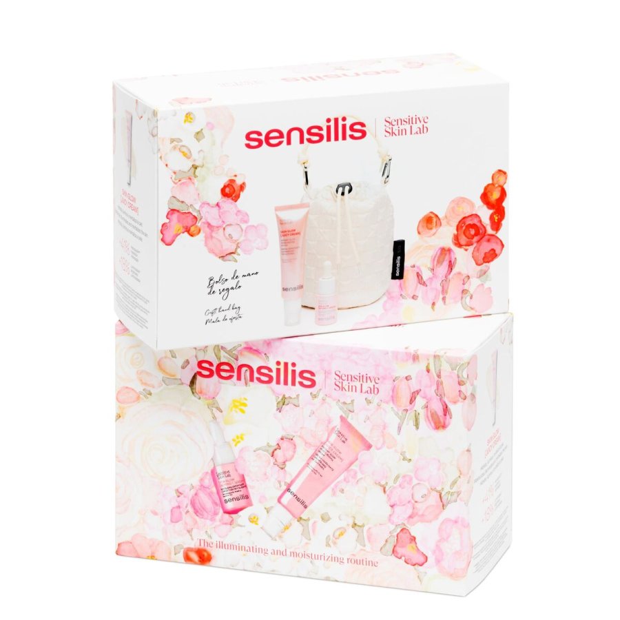 Kosmetik st til kvinder Sensilis SKIN GLOW FACIAL 2 Dele #1