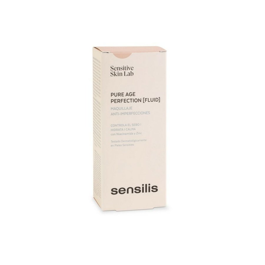 Cremet Make Up Foundation Sensilis Pure Age Perfection 02-sand Behandling mod ufuldkommenheder (30 ml) #3
