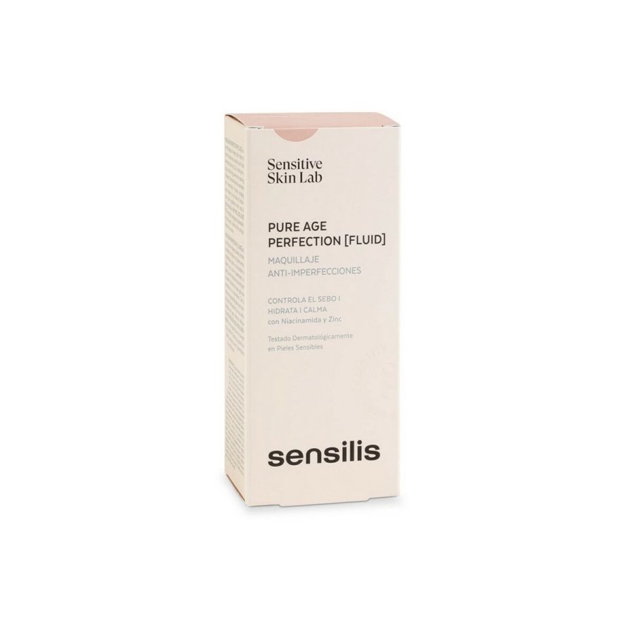 Cremet Make Up Foundation Sensilis Pure Age Perfection 03-beig Behandling mod ufuldkommenheder (30 ml) #3